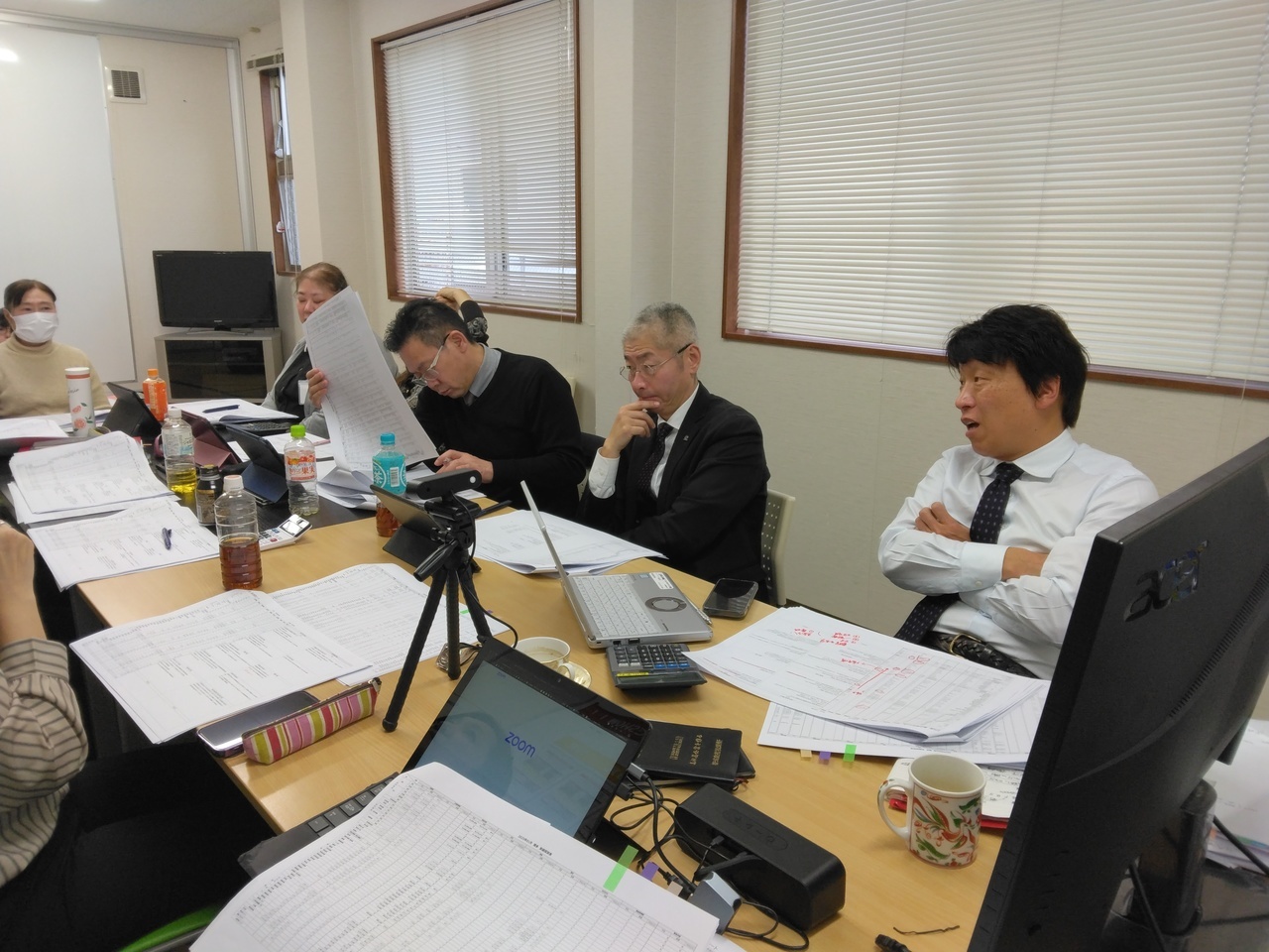 経営会議の様子